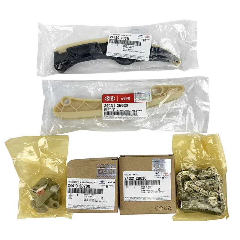 Original Engine Timing Chain Kits 2.0L 2.4L Sonata Optima Sorento Tucson အသစ်