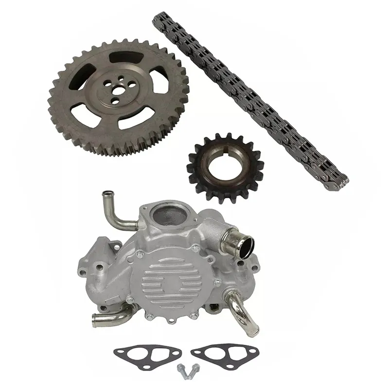 ရေစုပ်စက်ပါသည့် Timing Chain Kit သည် 95-97 Chevrolet 5.7L V8 OHV 16V နှင့် ကိုက်ညီသည်