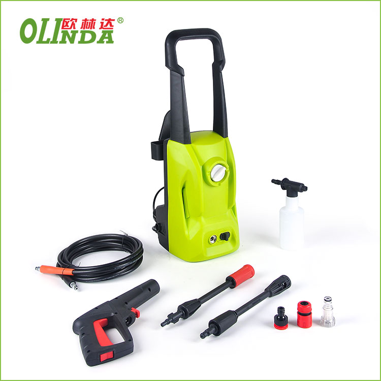 Portable Electric Pressure Washer with Long Handle
