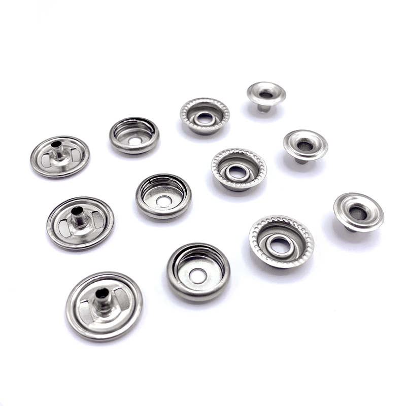 Stainless Steel Snap Button အစိတ်အပိုင်းများ