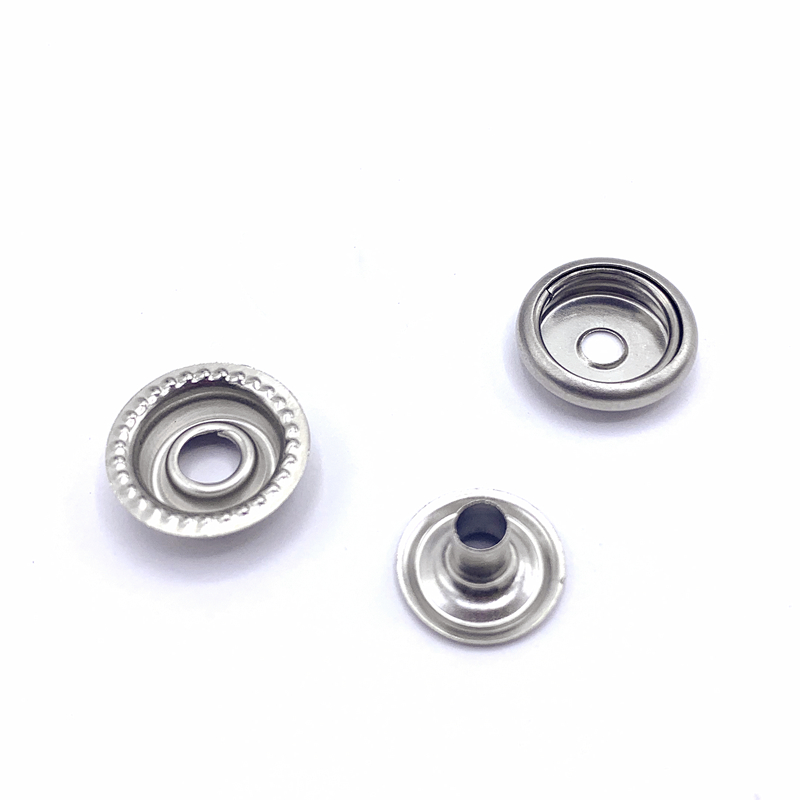 Stainless Steel Snap Button အစိတ်အပိုင်းများ