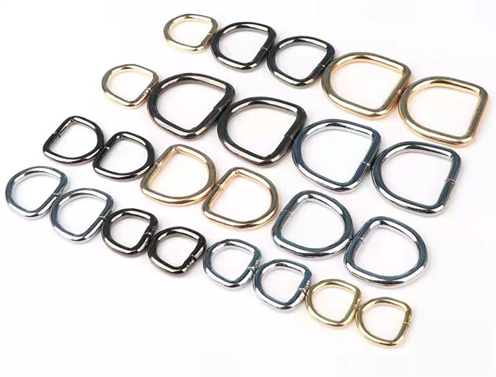 Metal ring buckle accessories