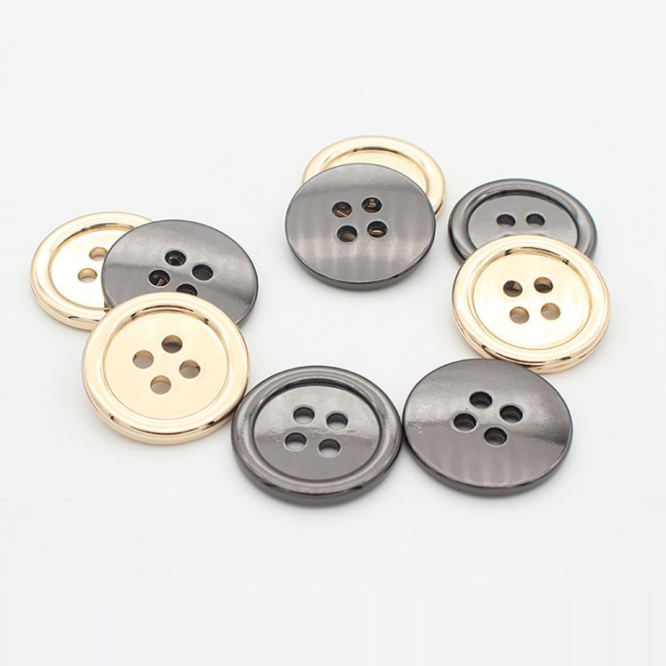 Alloy Four Houls Button