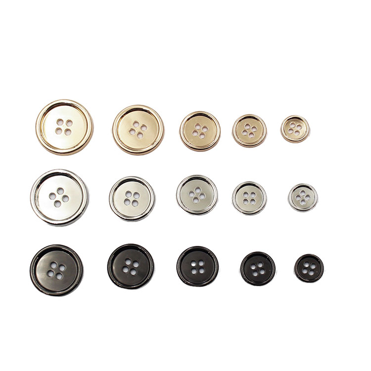 Alloy Four Houls Button