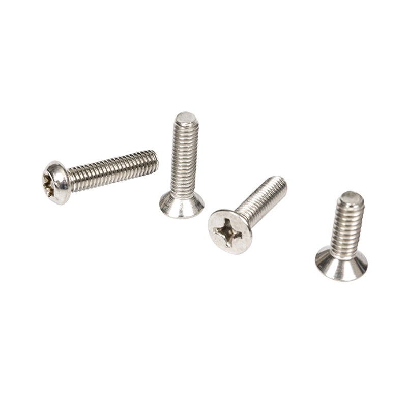 Stainless Steel Cross Countersunk Kepala Tapping Fasteners