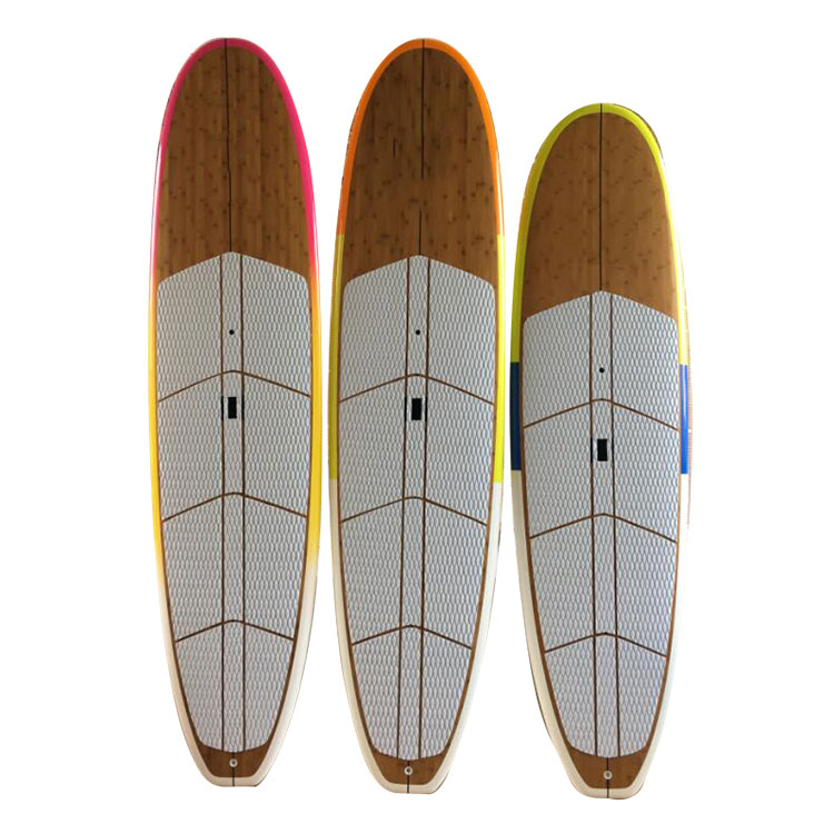 Placă SUP epoxidică din furnir de bambus de 11'6 inchi pentru surfing