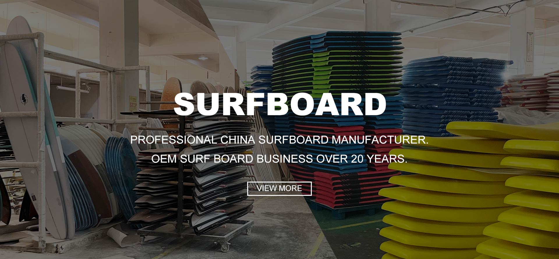 တရုတ် Soft Top Surfboard ထုတ်လုပ်သူများ