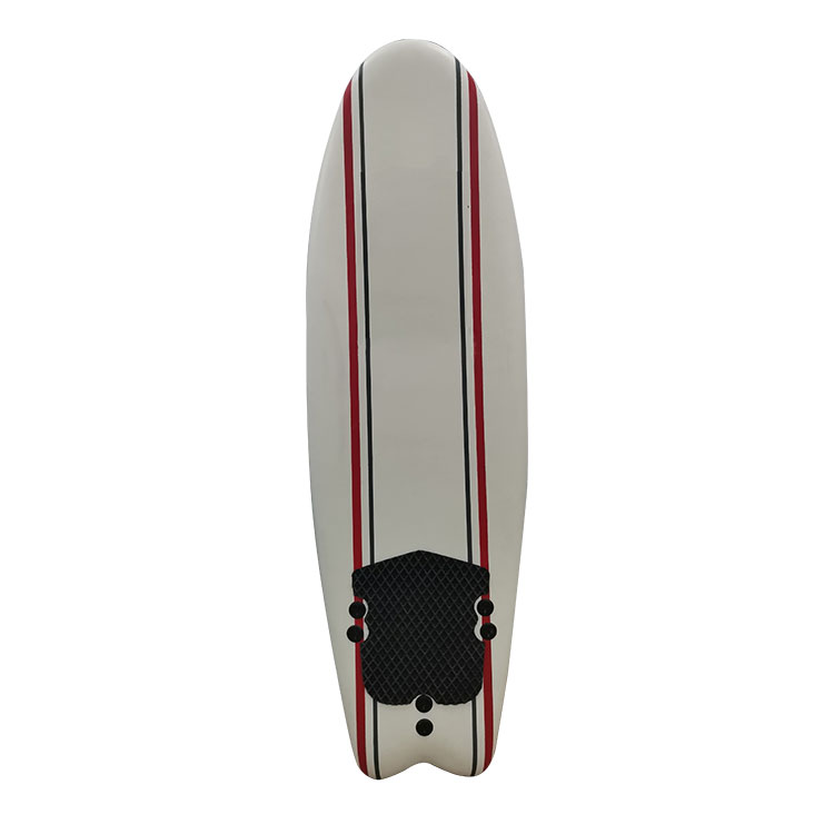 5'10'' Fish Foam Surfboard With EVA Traction Pad