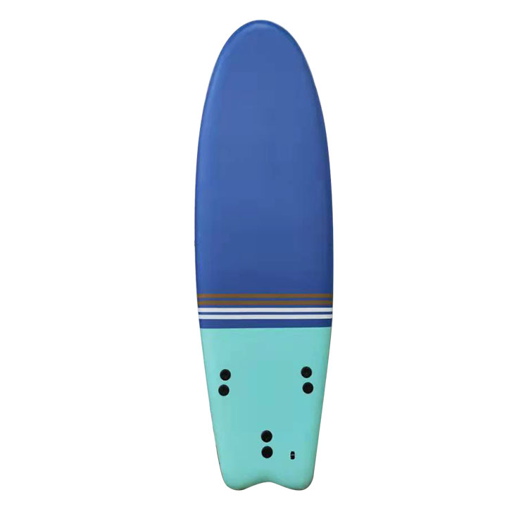 5'10'' Fish Soft Top-surfplank voor school