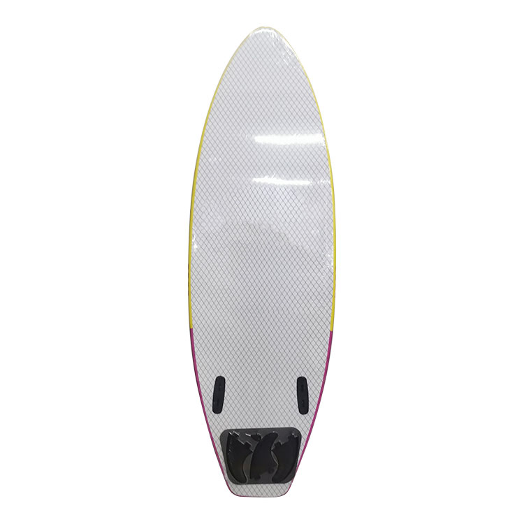 5'5'' Mini-Softtop-Surfboard Fiberglas-Softboard