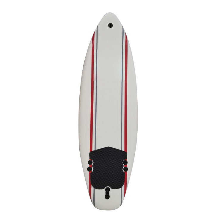 Mini prancha de surf macia de fibra de vidro de 5'5''