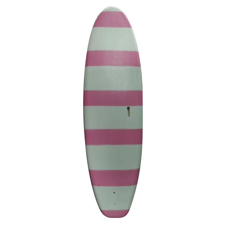 လေ့ကျင့်ရေးအတွက် 6' Roller Softboard Fiberglass Surfboard