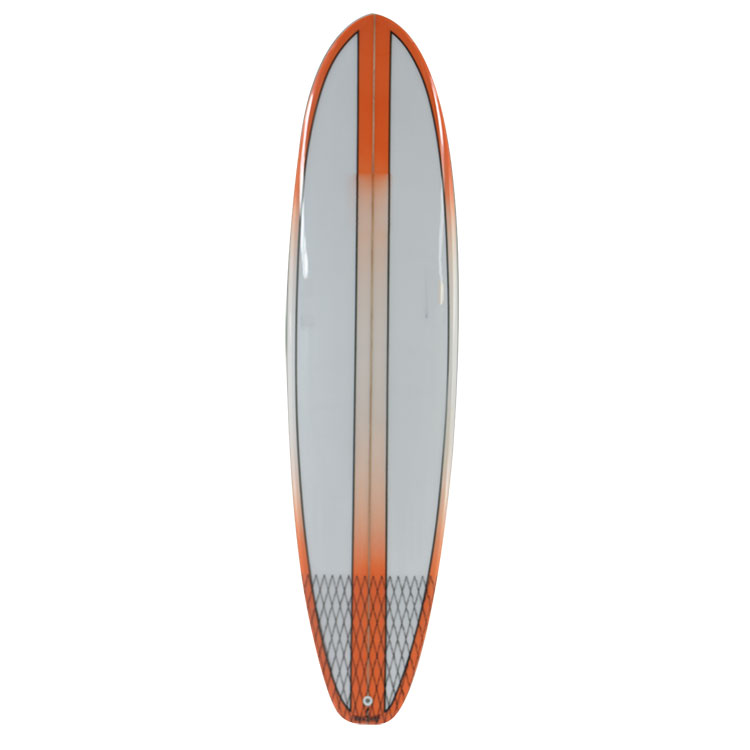 Placă de surf Funboard din fibră de carbon PU de 7 pi 2 inchi