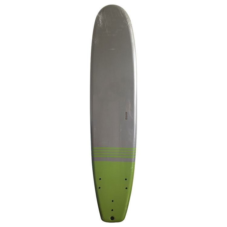 Longboard de planche de surf souple à stratification thermique de 8 pi