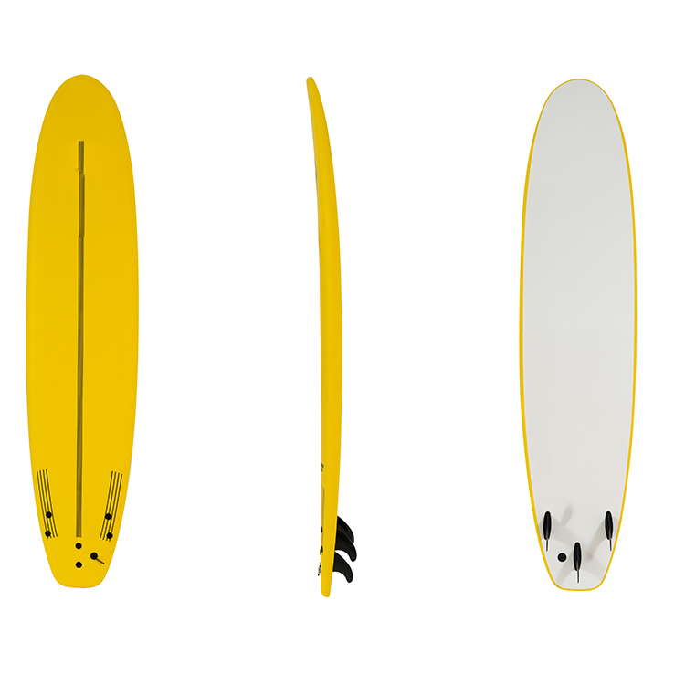 9 hüvelykes habszivacs szörfdeszka, puha felsőrészű longboard