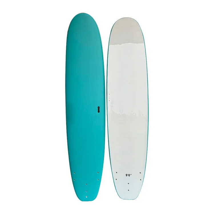 Prancha longa de prancha de surf macia de versão alta de 9 pés