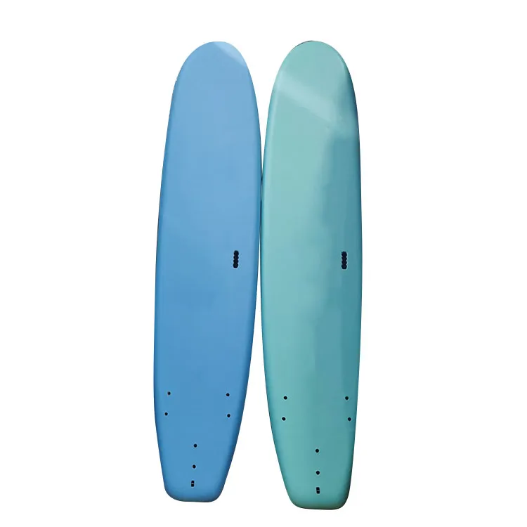 လေ့ကျင့်မှုအတွက် အပြာရောင် Soft Top Surfboard 8 ပေ