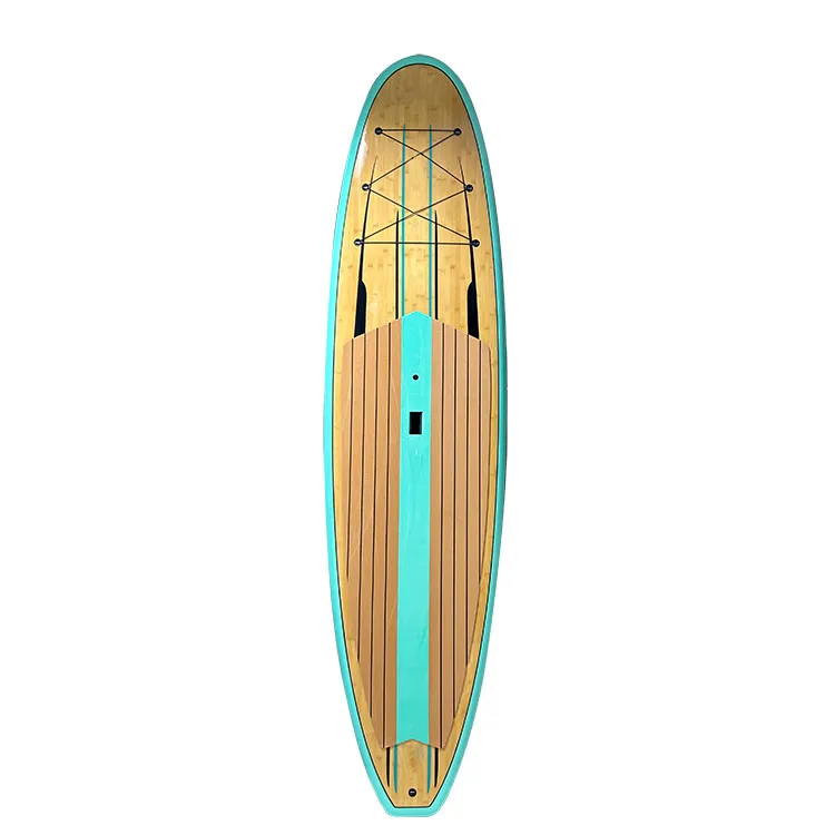 10'6'' Classic Bamboo Epoxy Paddle Board