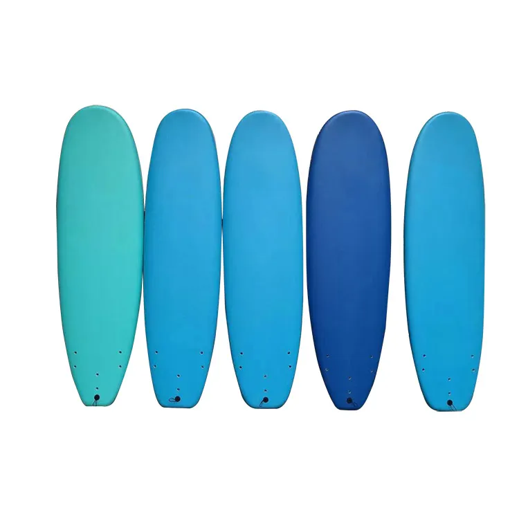 လေ့ကျင့်မှုအတွက် လက်ပုံစံ 7 ပေ Soft Foam Surfboard