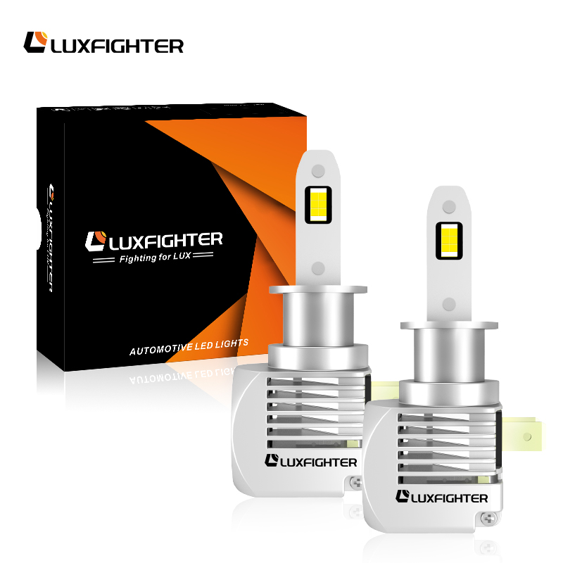 100 W 8000 Lumen 600%-ban rendkívül fényesebb 6500K hideg fehér H3 LED fényszóró izzók