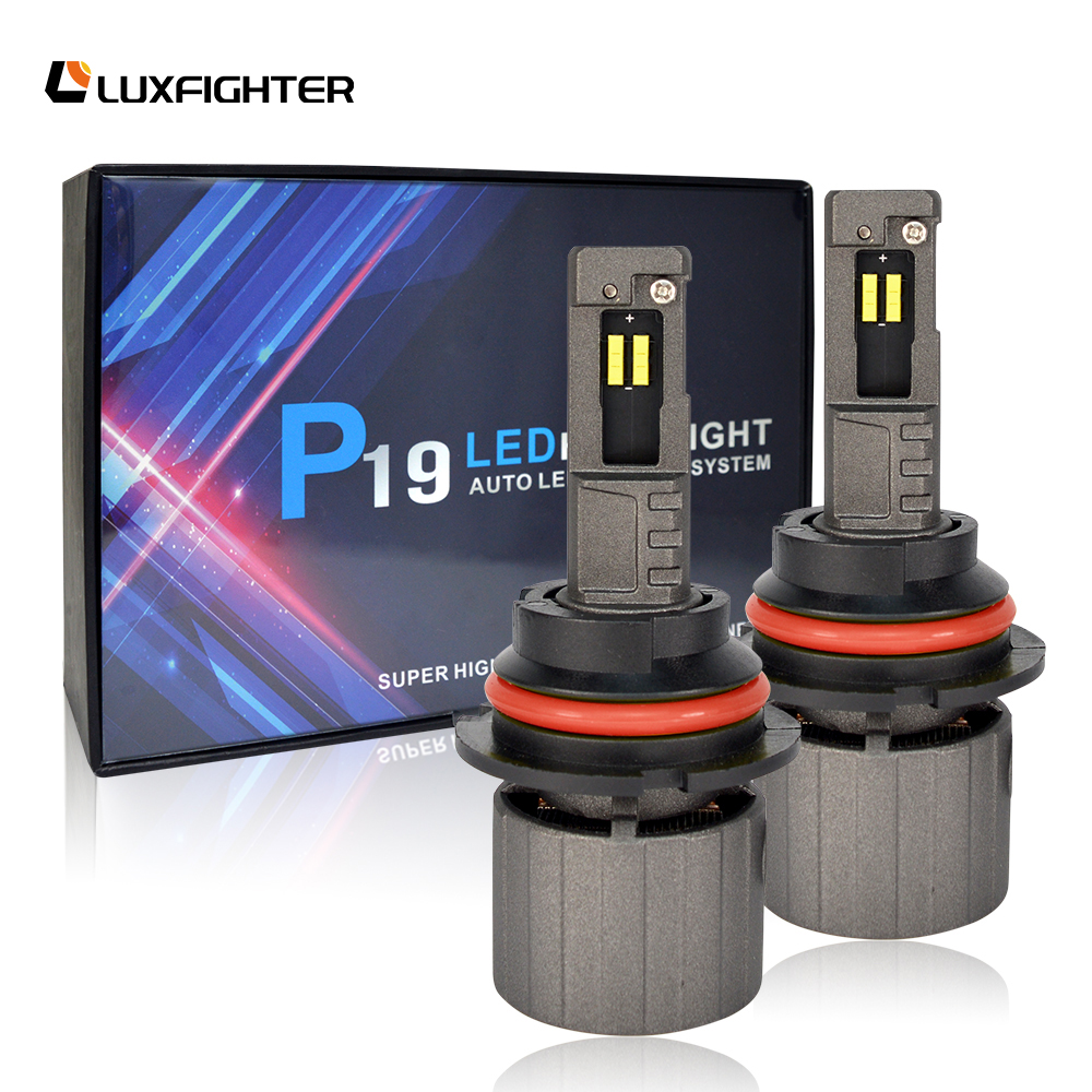 9004 LED Forlygter 130W 12000LM Autolygter