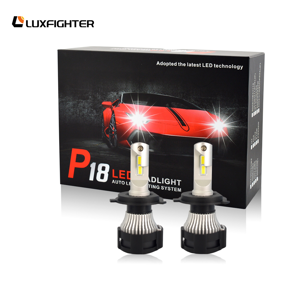 Faróis LED H4 112 W 10800LM Lâmpada LED para carro
