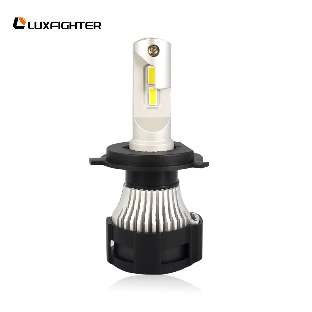 Lampu Depan LED H4 112W 10800LM Mentol Led Kereta