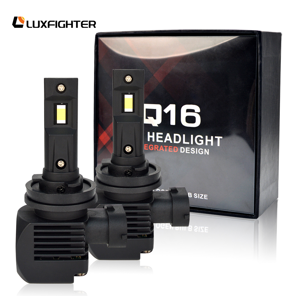 H9 6500K Blanc 100W Mini Taille Plug and Play LED Ampoule de phare sans fil