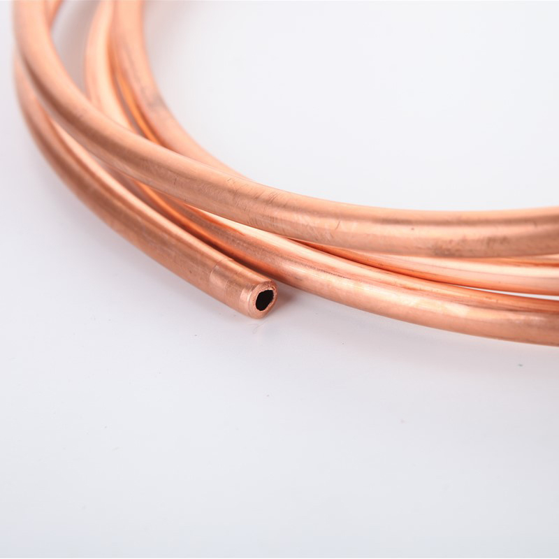 Bobina de tubo de tubo redondo de cobre laminado en caliente - 4 