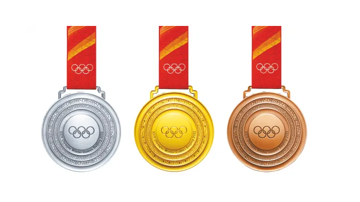 What material is the Olympic bronze medal made of?