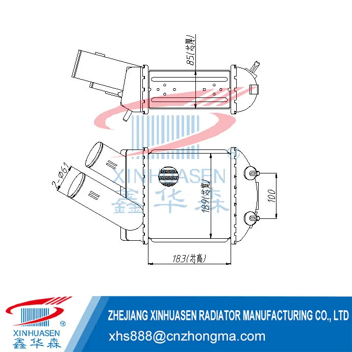 OE 7700 838 130 Car Intercooler Fits DACIA SANDERO