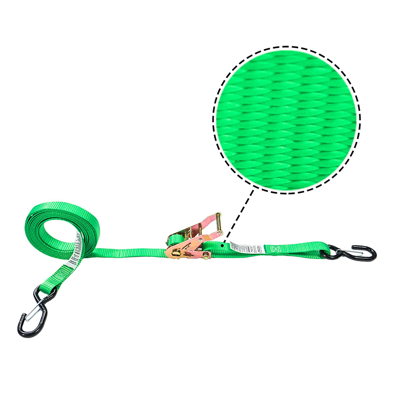 I X XV' Green Ratchet Strap W S-Hook et Custos