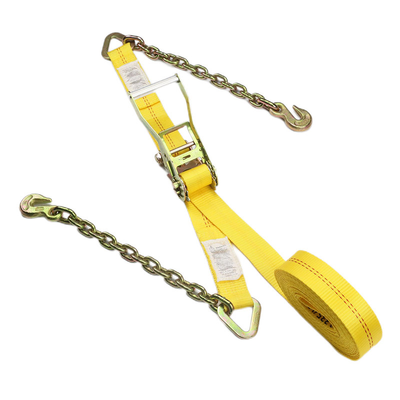2INCH Ratchet Strap With Chain Extension