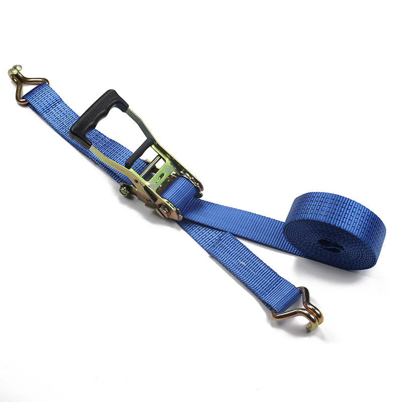 50MM 5T Rubber Coated Ratchet Straps