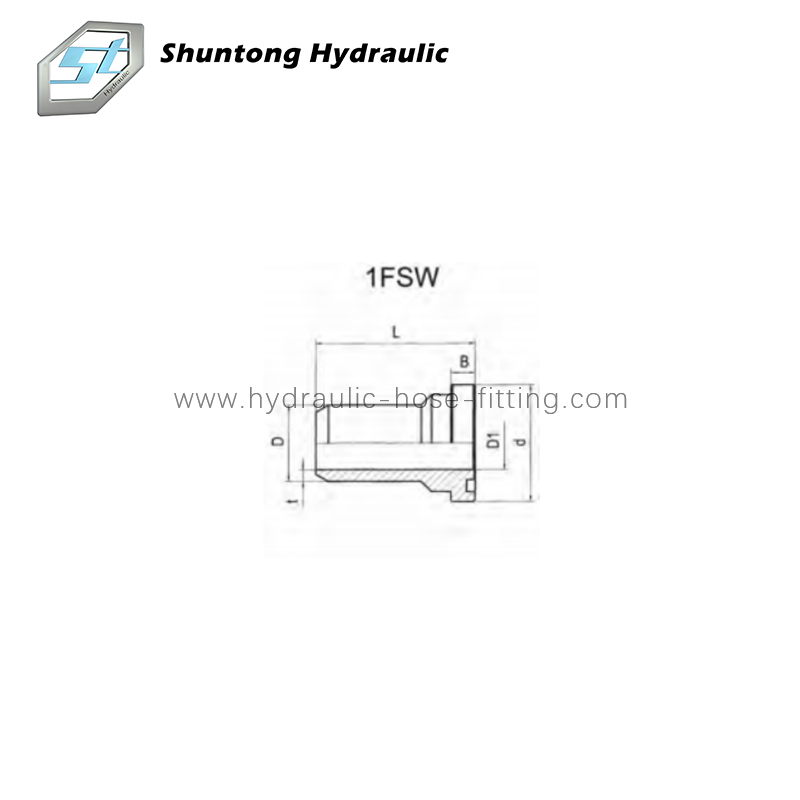 Forging process of hydraulic flange