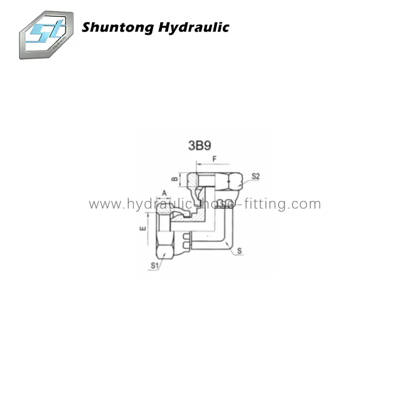 90°BSP Female Swivel 60°Cone