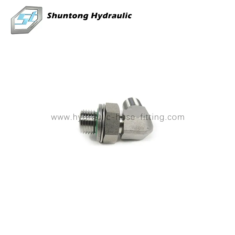 90°BSP Male 60°Seat or Male Adjustable Stud End