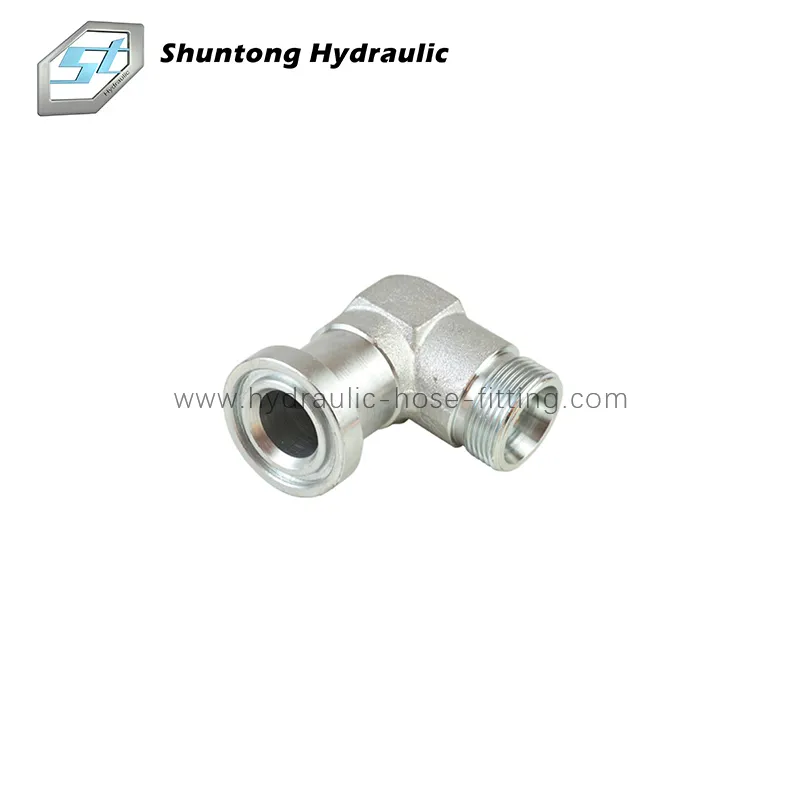 90° Metric Male 24° L-Series Flange L.T