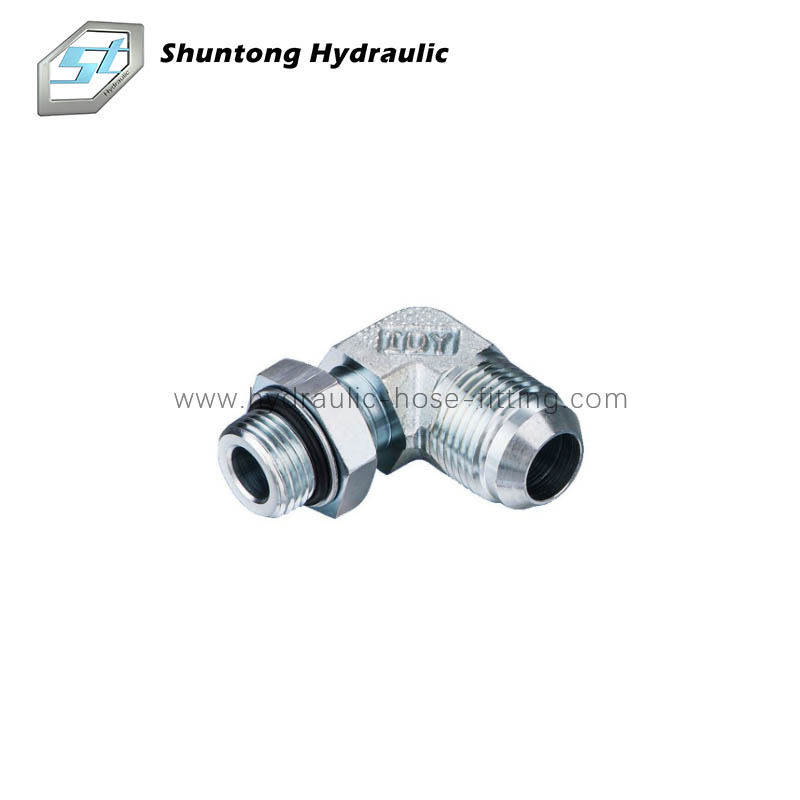 90°Metric Male 74° Cone Bsp Male O- Ring Adjustable Stud End