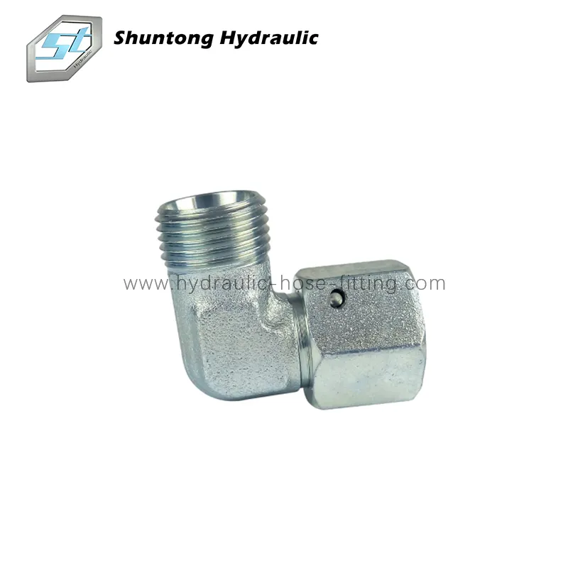 90°Metric Male or Female Swivel 24° L.T