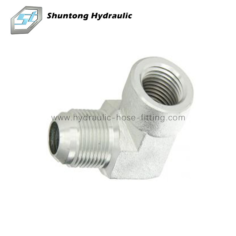 Elbow 90°Jic Male 74° Cone and NPT Female reducer