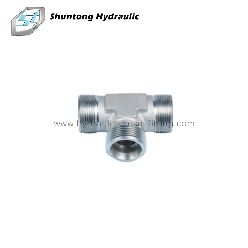 Hydraulic Adaptor Metric Male 24°Tee L.T