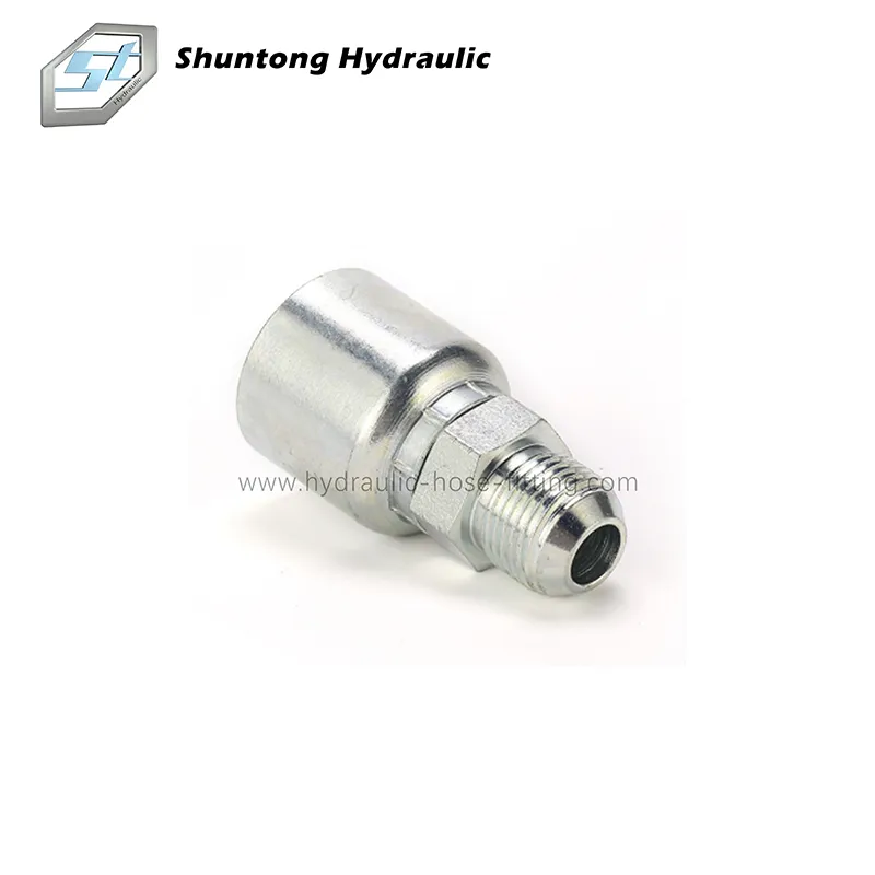 JIC 37 Solid Hane Stem One Piece Fitting