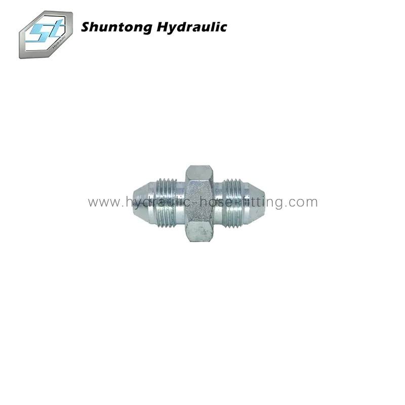 JIS Metric Male 60° Cone Hydraulic Adapter