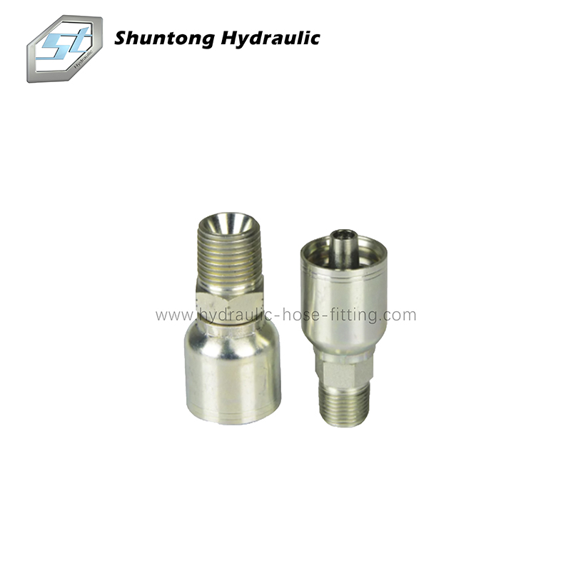 NPT Male 60° Cone Seat One Piece Fitting