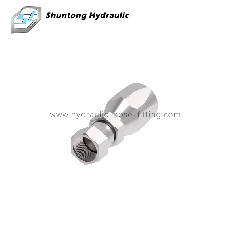 ORB Solid Male Reusable Non-Mandrel for SAE 100R5 Hose