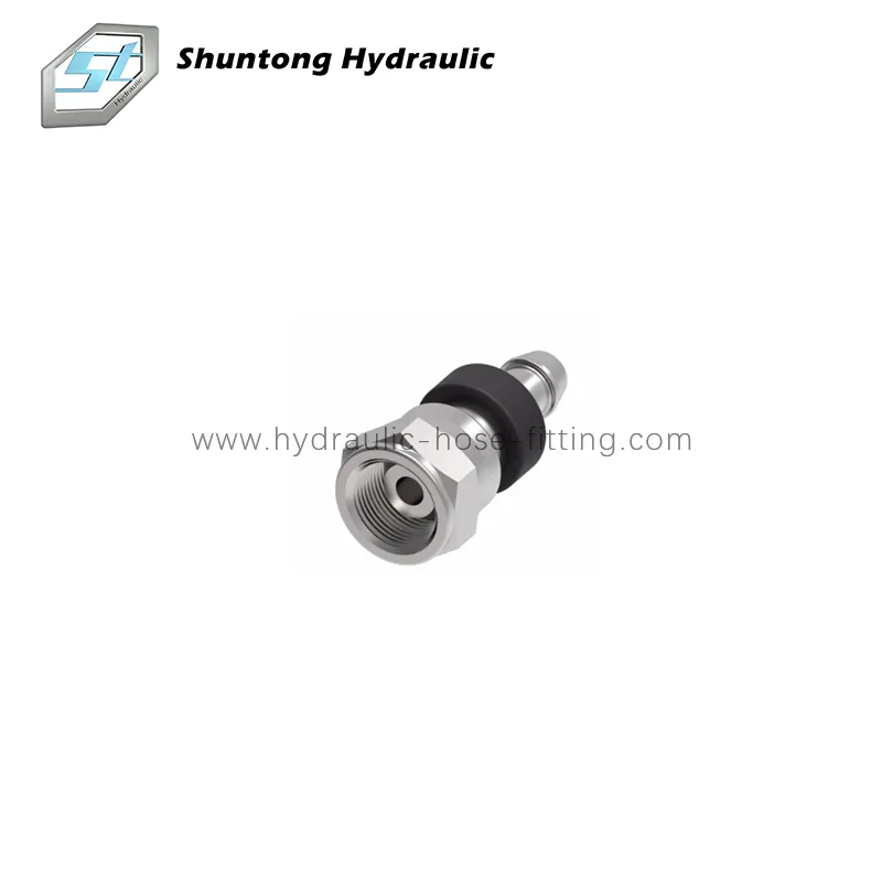 Reusable Fitting BSP Socketless Metric Female Swivel