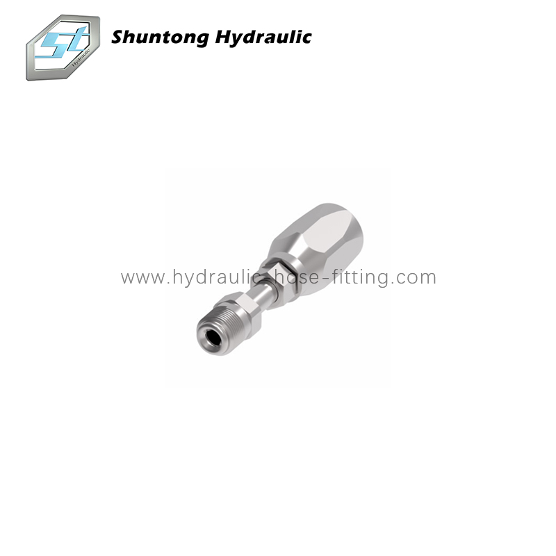 Reusable Hose Fittings Straight SAE Male Inverted Flare