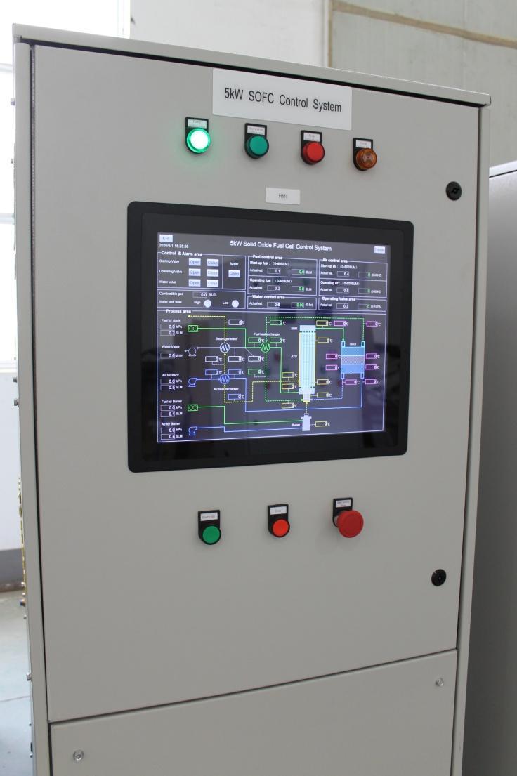 5kW нова технология SOFC система за генериране на енергия с добра производителност