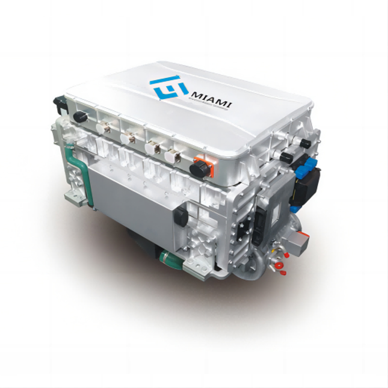 The latest successful development of a 132 kW hydrogen fuel cell system